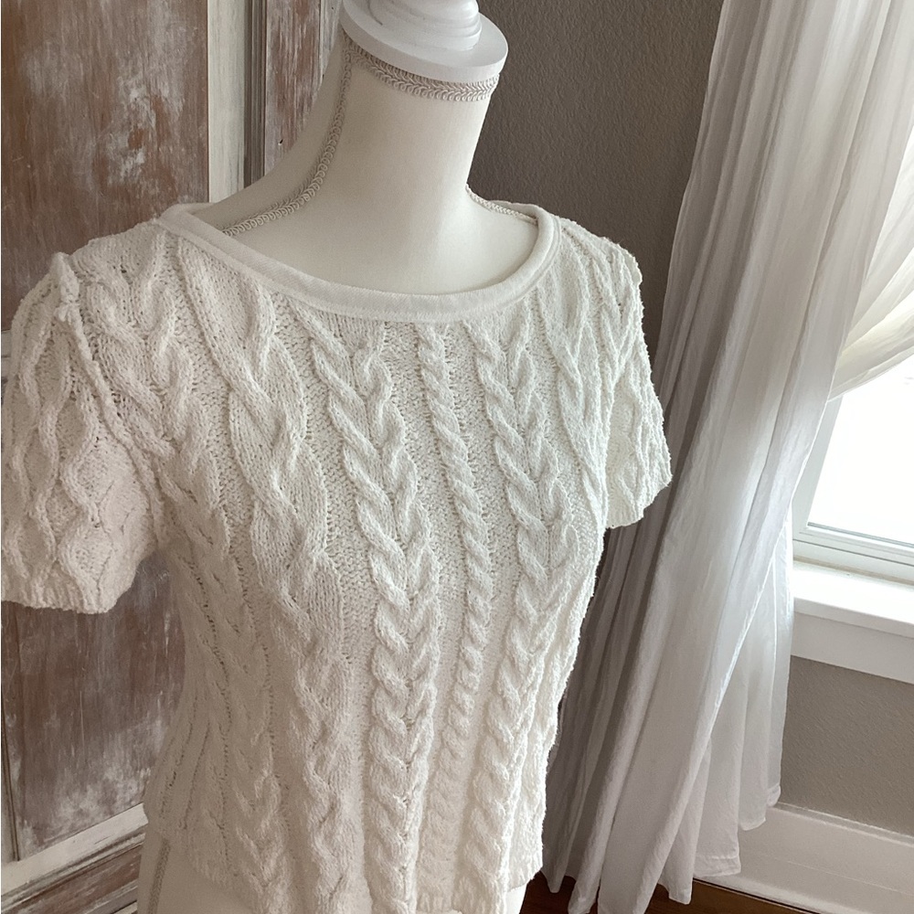 Böhme White Knit Sweater